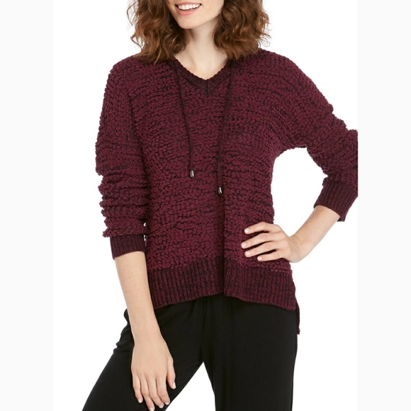 New Directions Popcorn Pullover with Hood Size XL - Picture 1 of 5